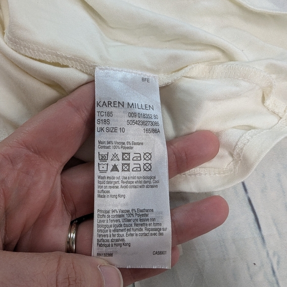 Karen Millen Wrap Style Top - Picture 3 of 5